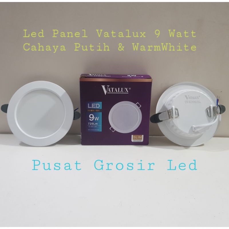 Led Panel Vatalux 9 watt inbow / Downlight Led Vatalux 9 watt