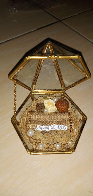 Ringbox Tempat Cincin Rustic