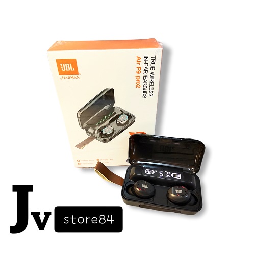 Jual Headset Bluetooth JBL F9 Pro TWS Stereo Handsfree earphone airbuds -  Shopee Indonesia