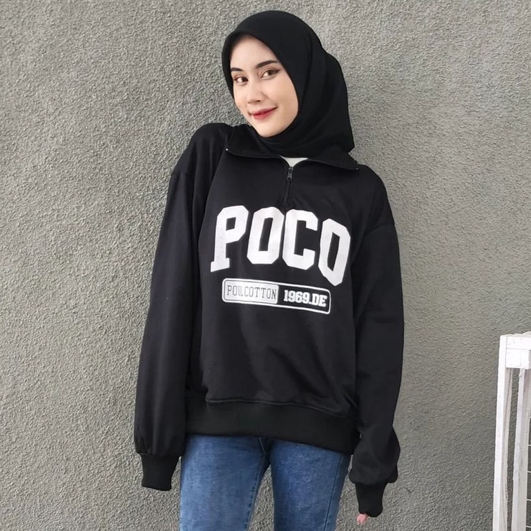 Pro.Coll - Poco Collar Sweater - Collar Sweater Wanita Kekinian