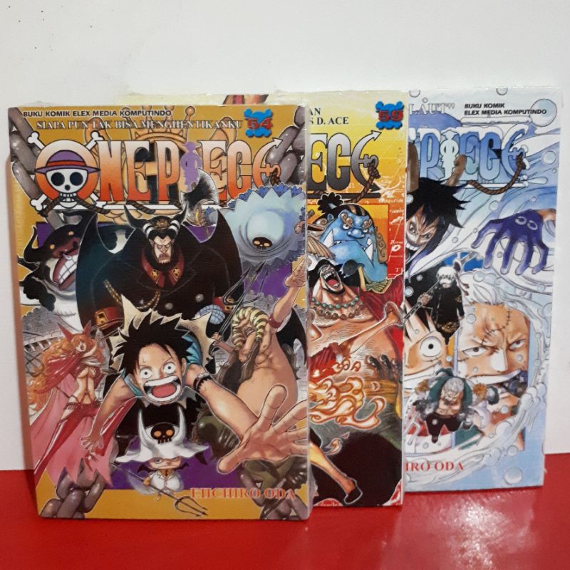 Komik One Piece cabutan, ori segel