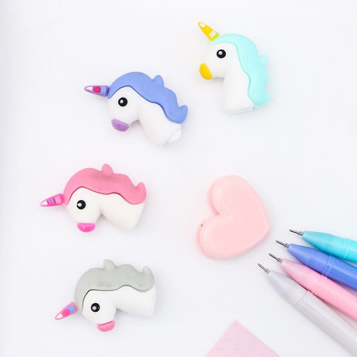 PENA UNICORN LUCU PULPEN KARAKTER UNICORN IMUT TINTA GEL MURAH