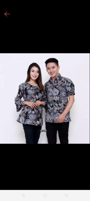 Maura Couple - Sania Ruffle Batik Couple Ori Ndoro Jowi Dnt Garansi Termurah Shopee Selendang Merak