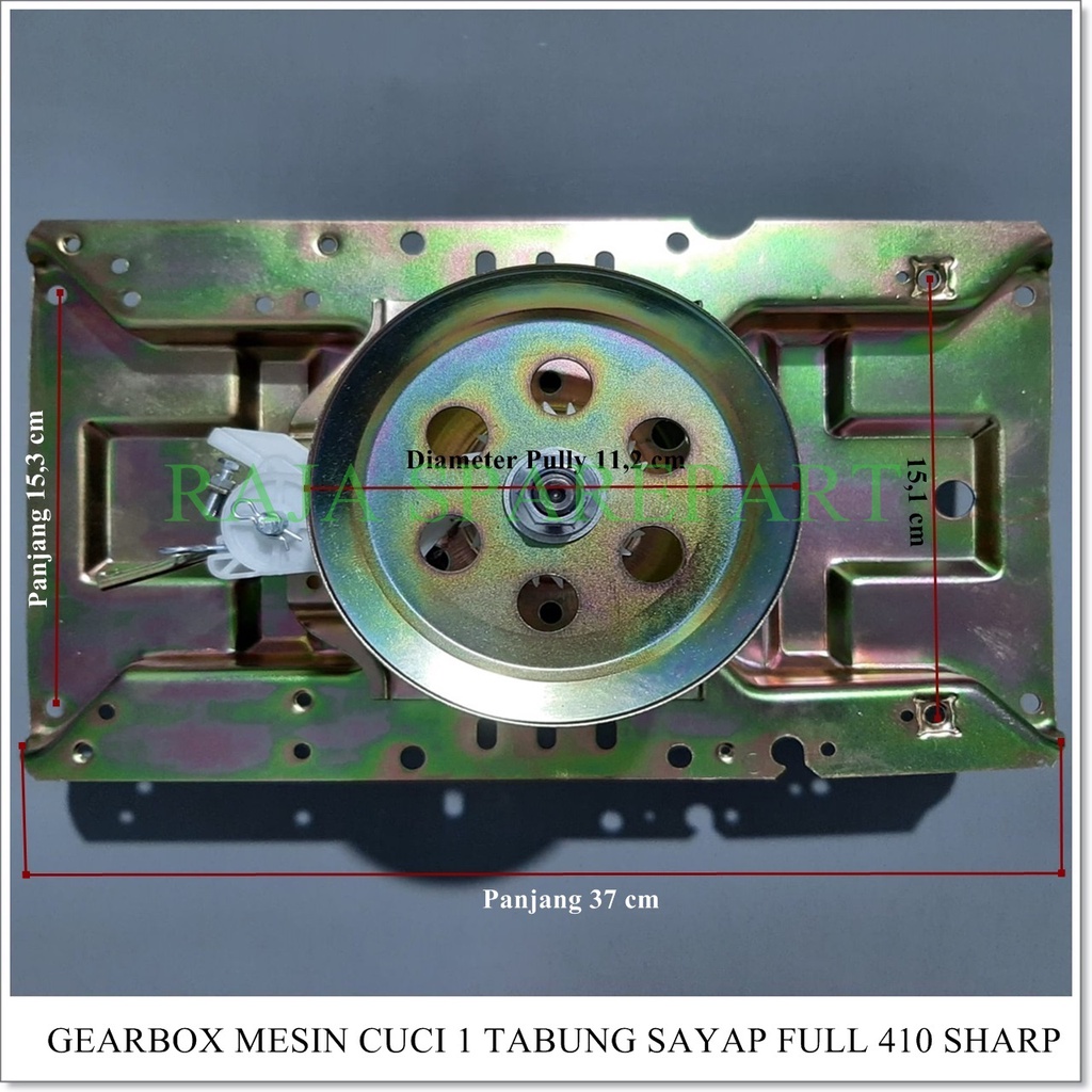 Gearbox Mesin Cuci 1 Tabung SHARP Gigi 11 (Sayap 2)