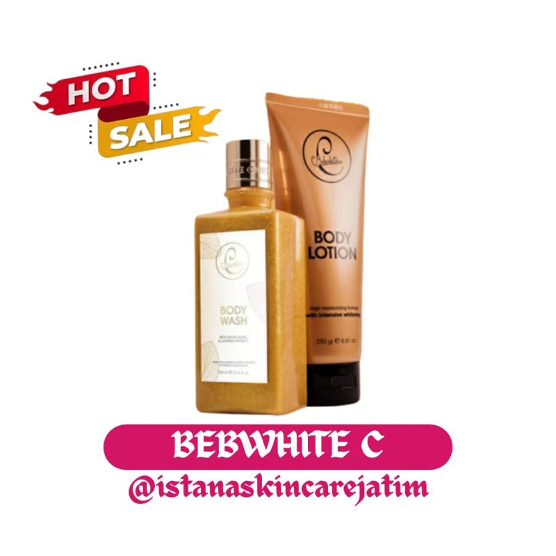 Paket body care lotion bebwhite c bbc original