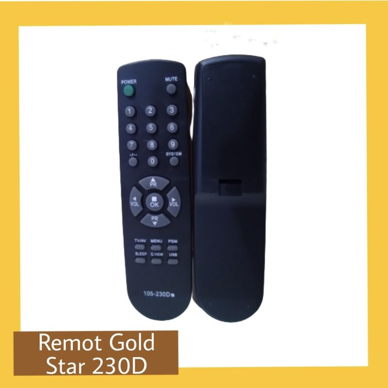 Remote TV TABUNG GOLDSTAR  230A