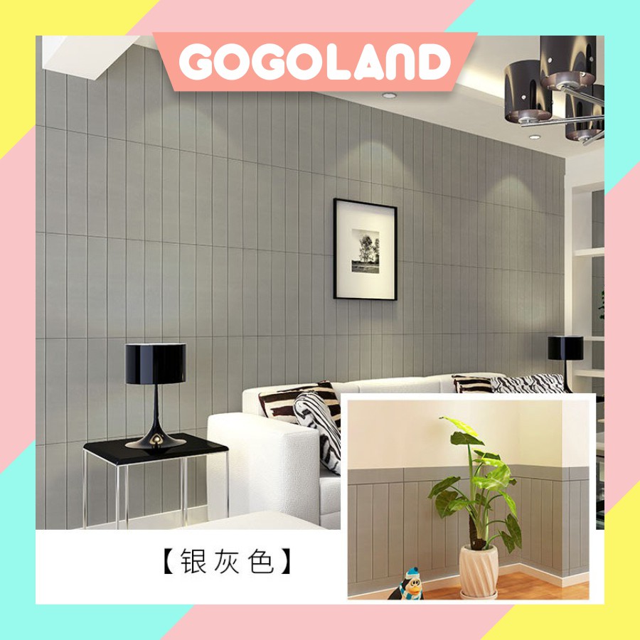  Gogoland R187 Wallpaper 3D Foam Kayu  Ukuran  70  x 70cm 