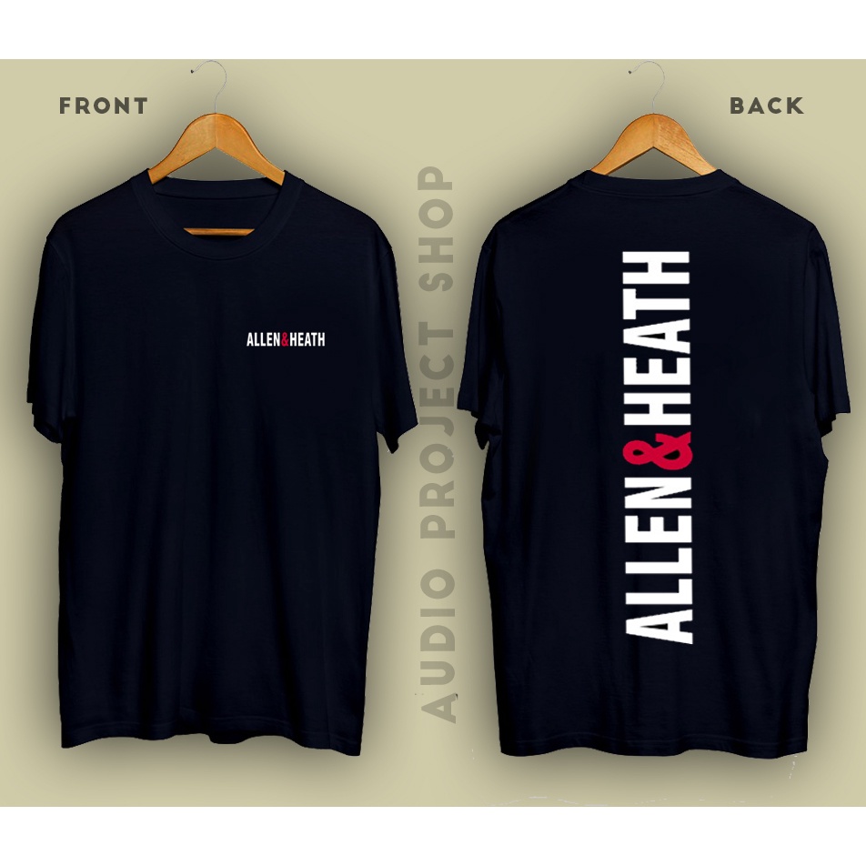 baju allen&heath audio premium kaos allen&heat Pro audio allen n Heats