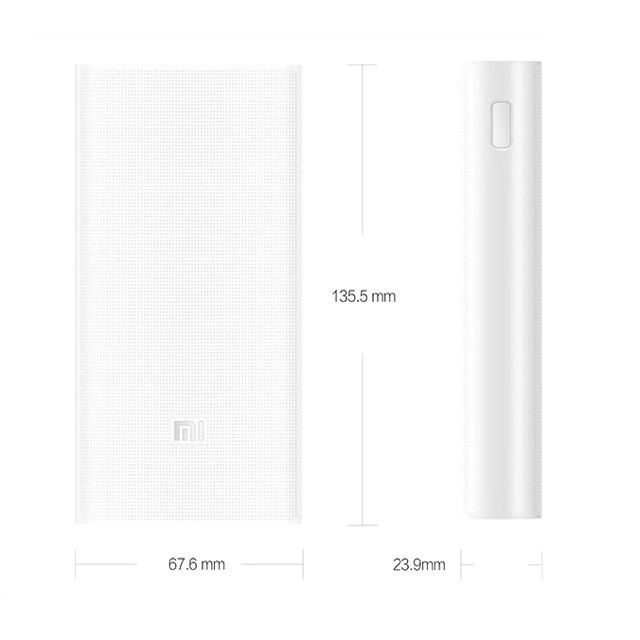 【33LV.ID】 Xiaomi powerbank 20000mah generation gen mi 2c fast charging original