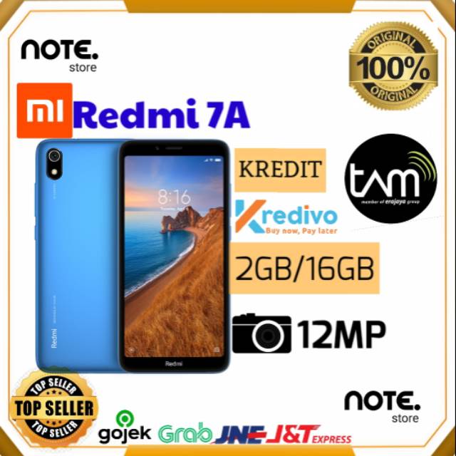 Xiaomi Redmi 7A / MI Redmi 7A 2/16GB / Original/ Garansi Resmi