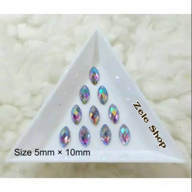 GEMS RUNCING KILAU 5*10 MM