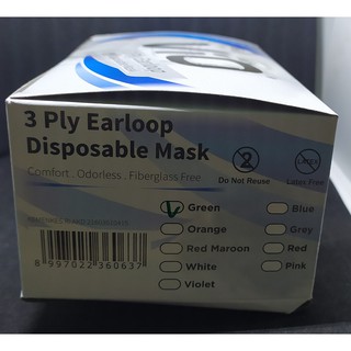  Masker  Vio  3 Ply Earloop  Disposable Mask Shopee Indonesia