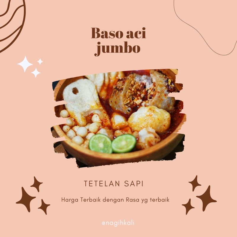 

Baso aci tetelan sapi special