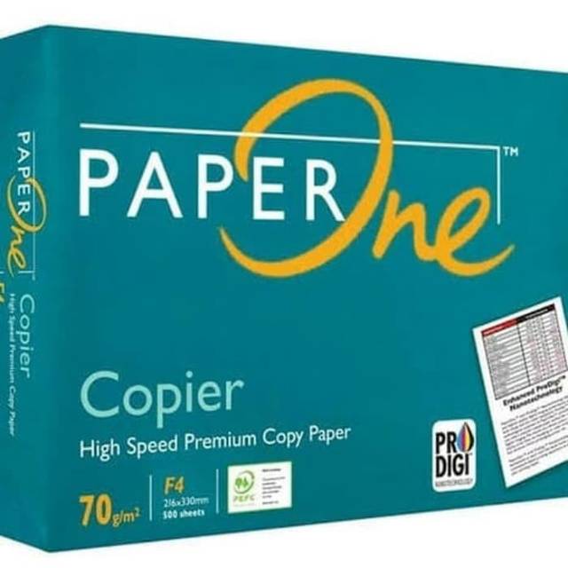 

Kertas HVS F4 Folio 75 gram Paper One