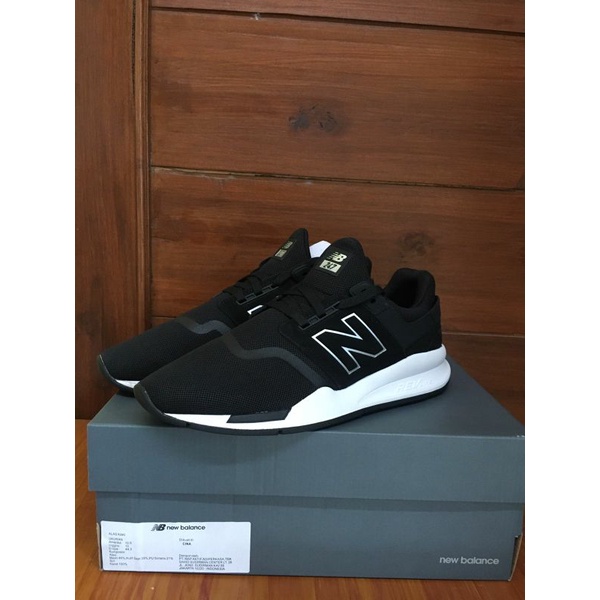 Special Promo New Balance S247 V2 Core Pack - Black BNIB Cuci Gudang Size 44.5