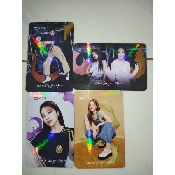 PHOTOCARD ITZY X ULTRAMILK