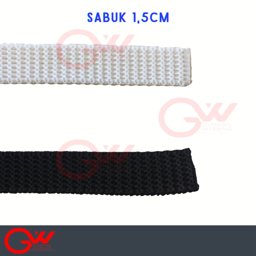 Tali Webbing Sabuk 15mm 1.5cm