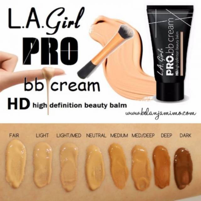 L.A. Girl Pro BB Cream Light Medium