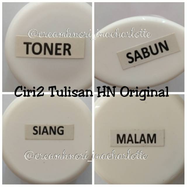 Ciri-Ciri dan Bukti HN Original