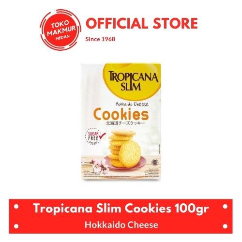 TROPICANA SLIM HOKKAIDO CHEESE COOKIES 100 G