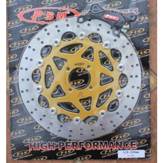 Piringan disc cakram depan PSM racing jupiter new mx old mx new vega zr 300mm besi floating +breket