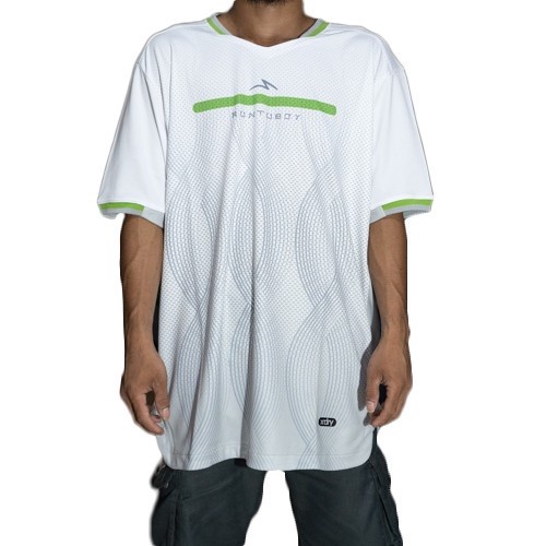 Jersey Specs Original Runtuboy Omega (M) White Grey 904821 BNWT