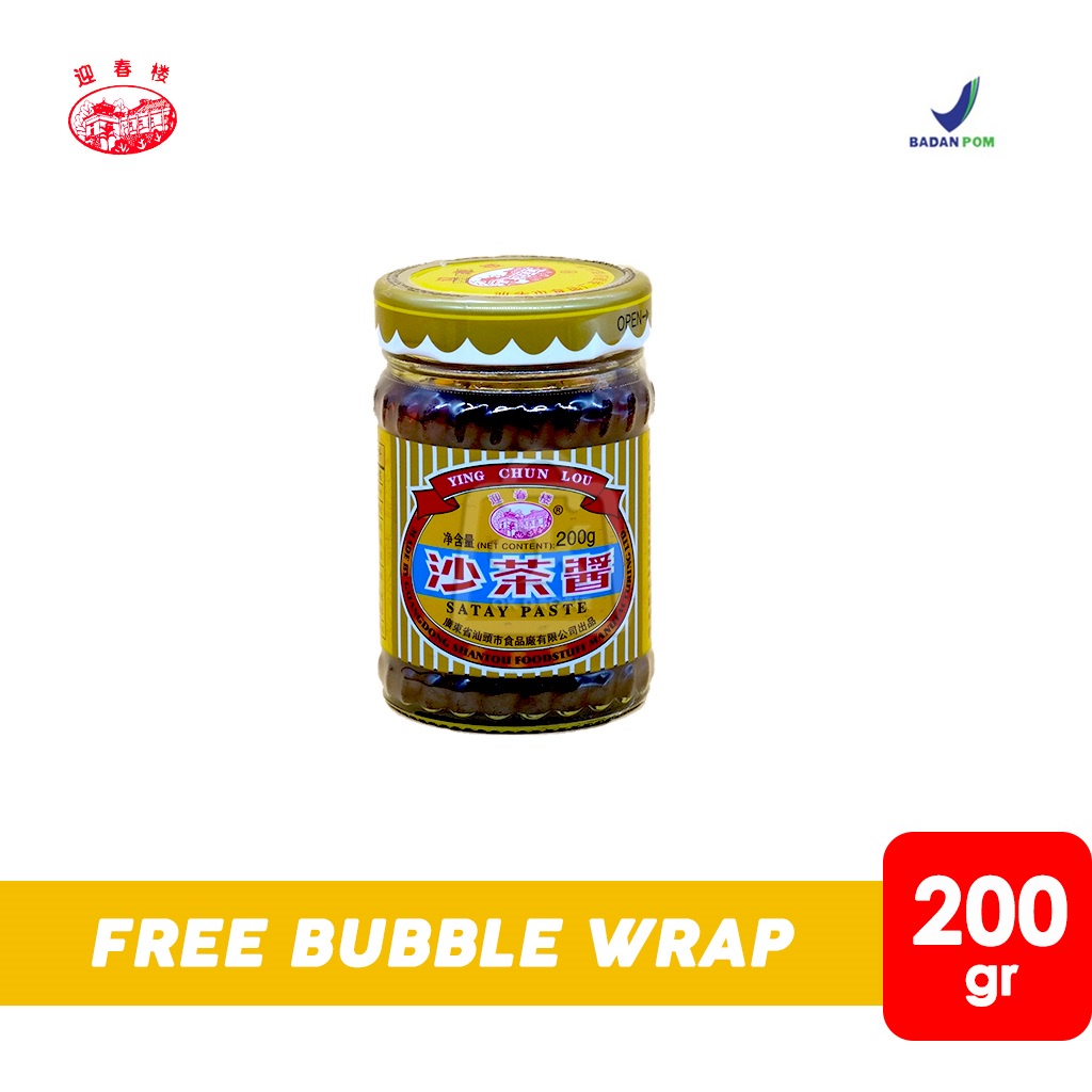 

Satay Paste Ying Chun Lou / Saus Kacang / Bumbu Sate (Botol Kaca 200g)