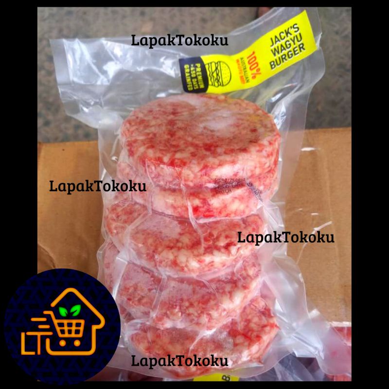 Jual Wagyu Beef Burger Patty / Patty Burger Wagyu Premium / Super Juicy