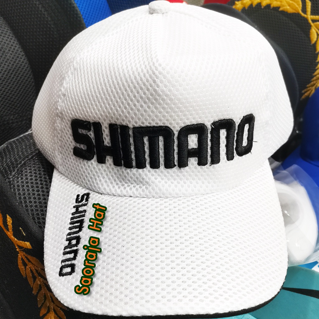 TOPI  DOUBLE MESH BORDIR | TOPI MANCING | UKURAN DEWASA