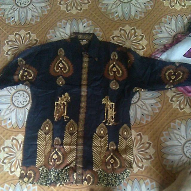 Kemeja Batik Pria Ppbtk07 Modern Lengan Panjang Casual Modis Trendy Masa Kini M L Xl Asli Pekalongan