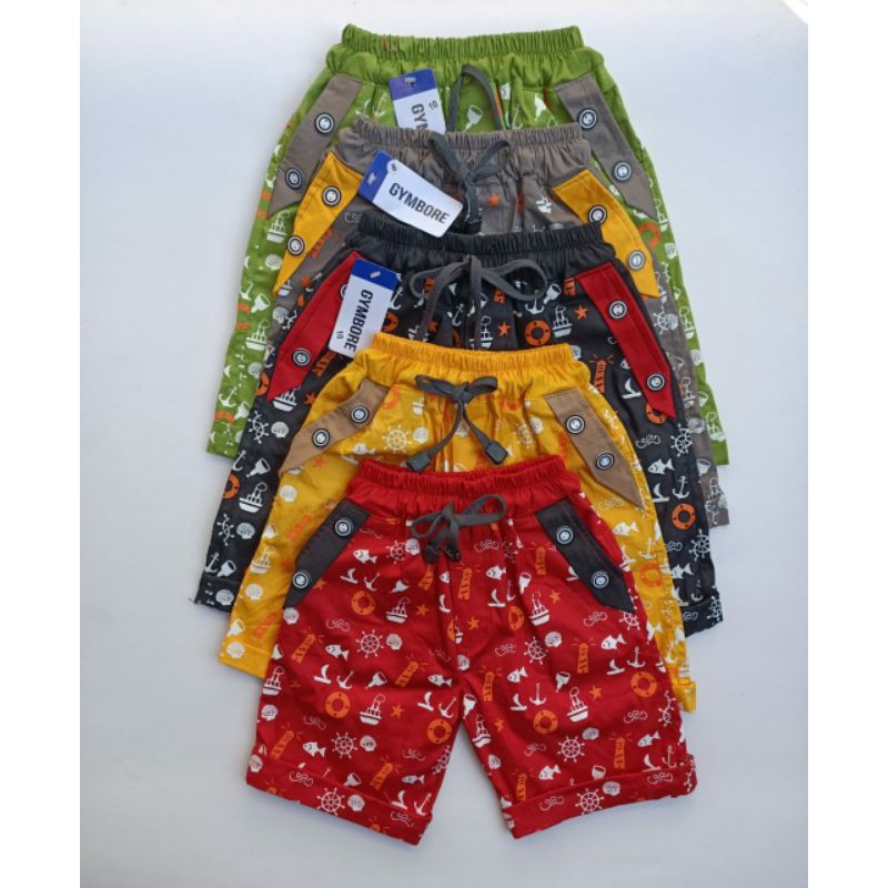 SALE WARNA RANDOM Celana Anak Cowok Fullprint 6810 (2_6 Thn)