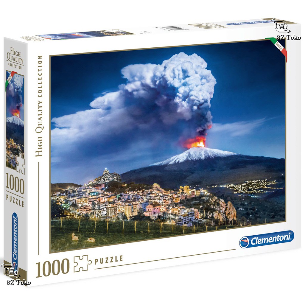 Jigsaw Puzzle: Clementoni - Etna - 1000 Piece