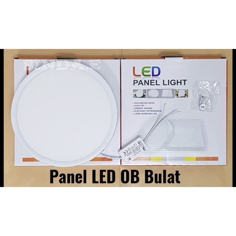 Downlight Led Panel OB Putih 24W 24 Watt Tempel Plafon