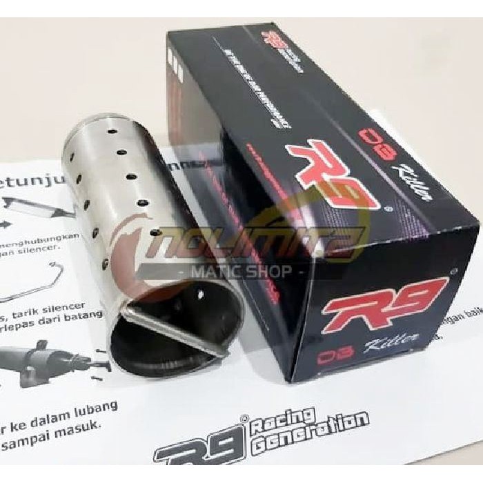 DB Killer Peredam Suara Knalpot R9 Misano NMAX Aerox 155 Vario 150