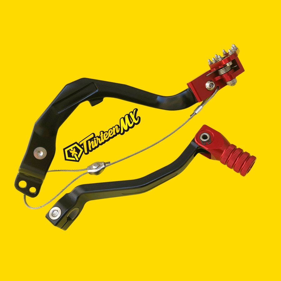 Tuas Pedal Rem & Operan Gigi Persneling CRF 250 Rally Aluminium CNC