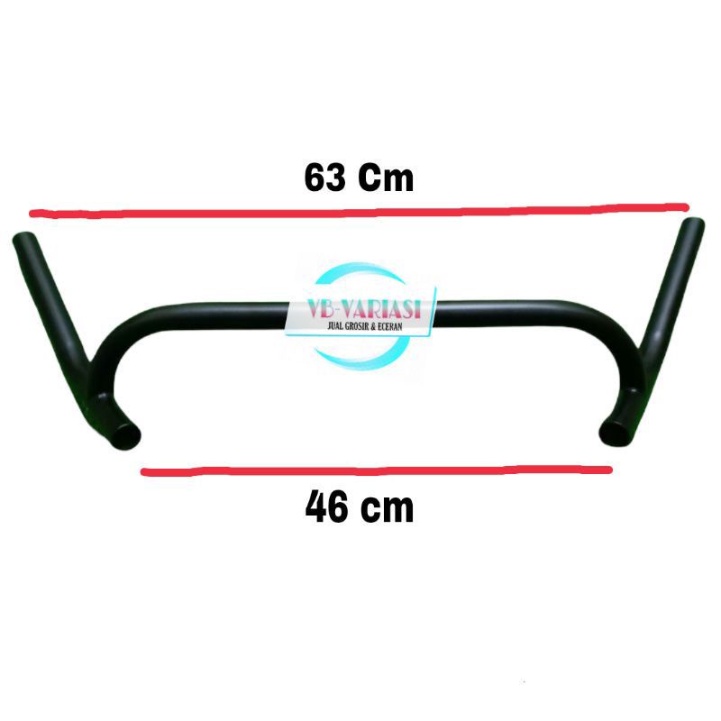 STANG CORNER BAR SEPEDA STANG HANDLEBAR GRAVEL CORNER BAR SEPEDA MTB BALAP ROADBIKE FEDERAL COMMUTER