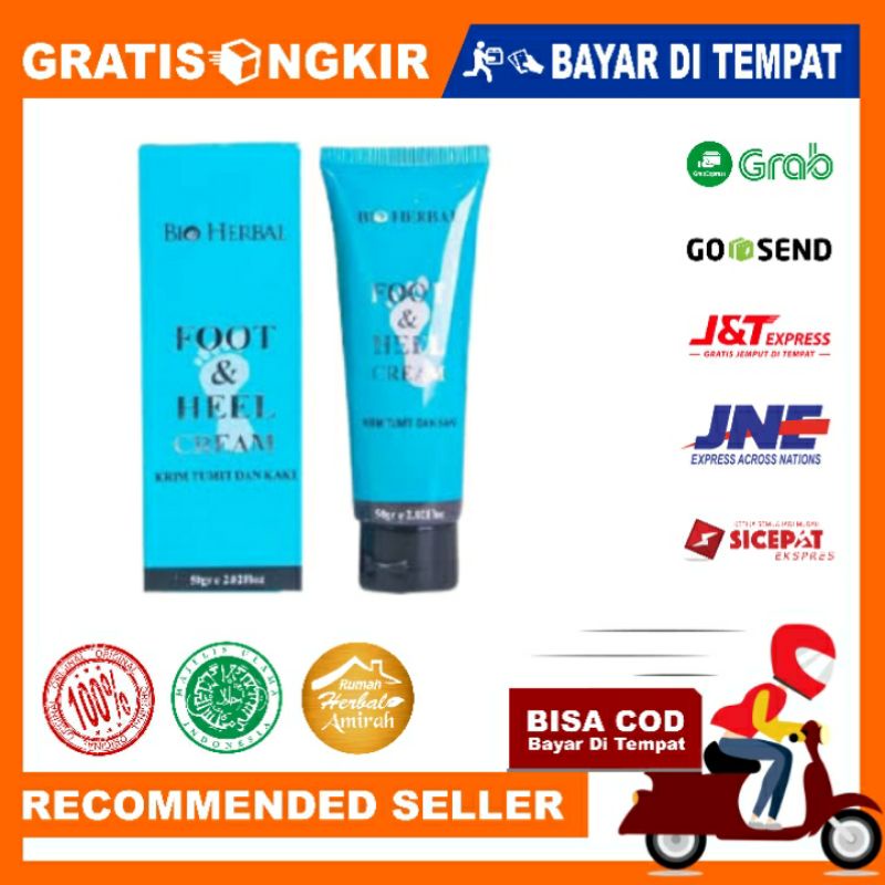 Bio Herbal Foot &amp; Heel Cream Krim Tumit dan Kaki 50 gram Original 100%