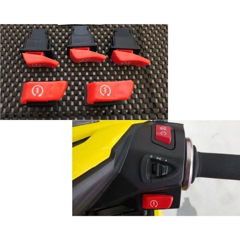 ￼Saklar Starter Warna Honda VietnamSaklar Merah Vietnam Cut Off untuk pengganti Idling Stop Vario Sc