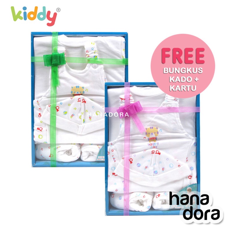 Kiddy Baby Set KD11135 - Set Pakaian Bayi / Kado Lahiran