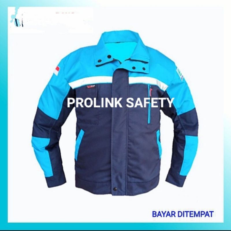 SERAGAM SAFETY TOSKA NAVY PREMIUM SEMIJAKET