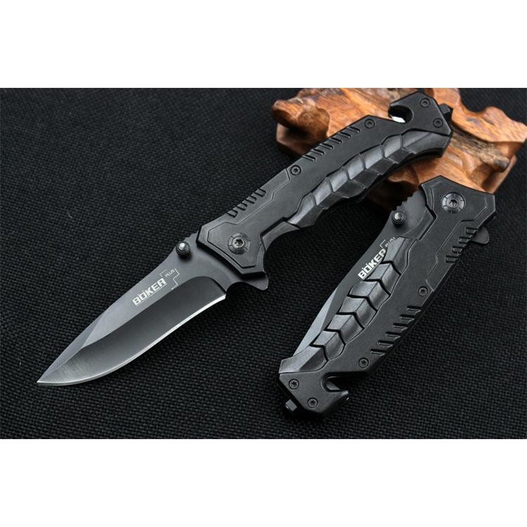 BOKER Kenifzer Pisau Survival Outdoor - Pisau Berburu