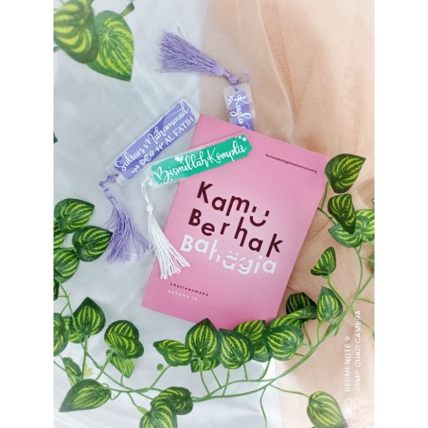 

BOOKMARK ACRYLIC COSTUME | Pembatas buku | Pembatas Kitab