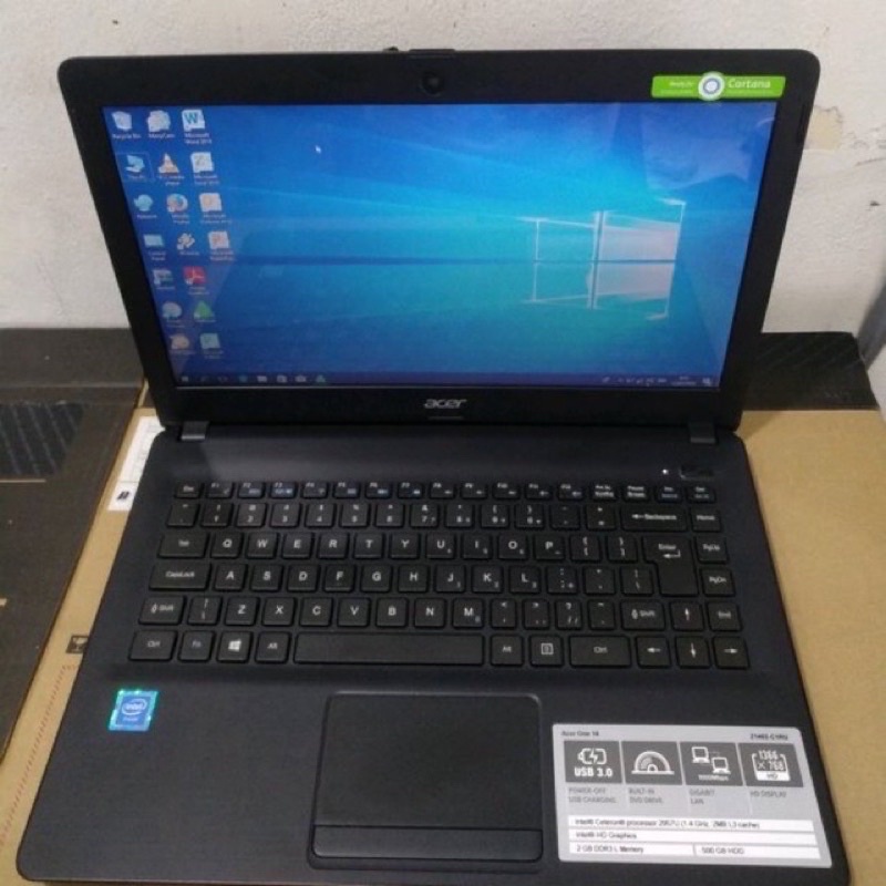 Laptop Acer Z1401/Z1402 Celeron - 4GB - 500GB