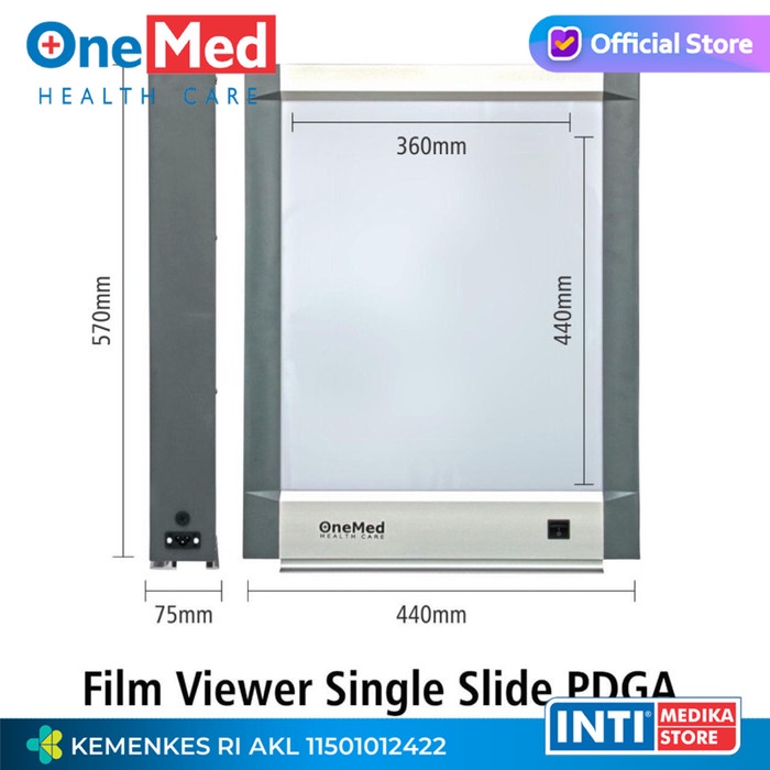 Onemed - Film Viewer Single Superthin X Ray Lampu Baca Rontgen #98