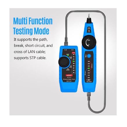 Wire tracker cable tester noyafa rj11 rj45 lan cat 6 5 network up 1km nf-810 nf810 - wired tracer