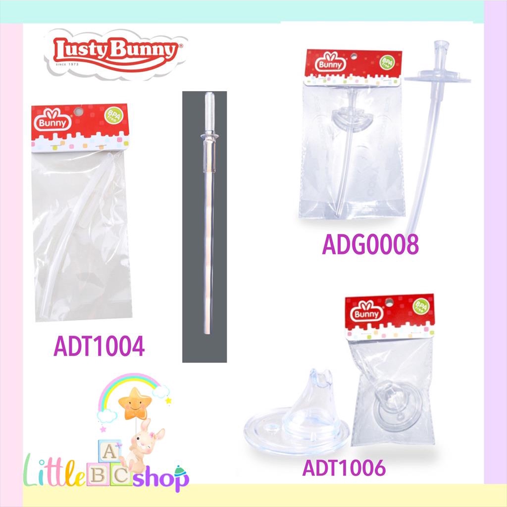 Lusty Bunny Straw set / Refill Straw / Refil Spout soft