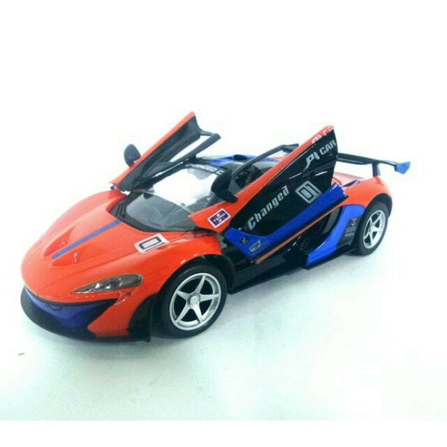 Mainan anak mobil Rc sport car racing skala 1:18