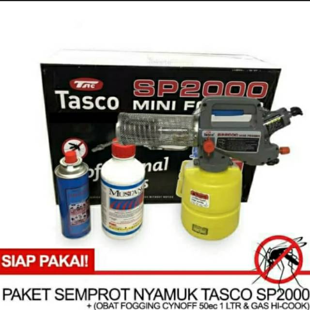 Paket Tasco SP2000 Mini Fogger Mesin Fogging SP 2000 Alat Semprot Hama