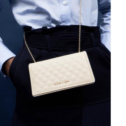 Terbaru - Dompet Wanita Import CK Quilted Pouch - 1403#