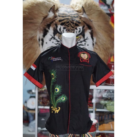 HEM / BAJU REOG / KEMEJA PONORAGAN BORDIR BARONG TERLARIS / HEM REOG / HEM BORDIR REOG / PENADON REOG PONOROGO